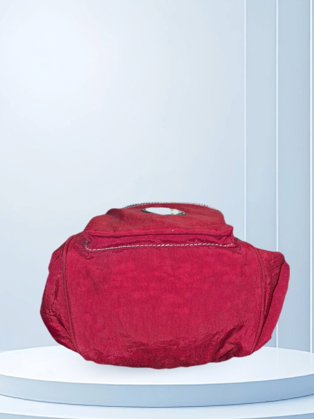 Kipling Red Nylon Backpack - Picture 5 of 7